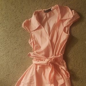 Pretty pink dress vintage reproduction